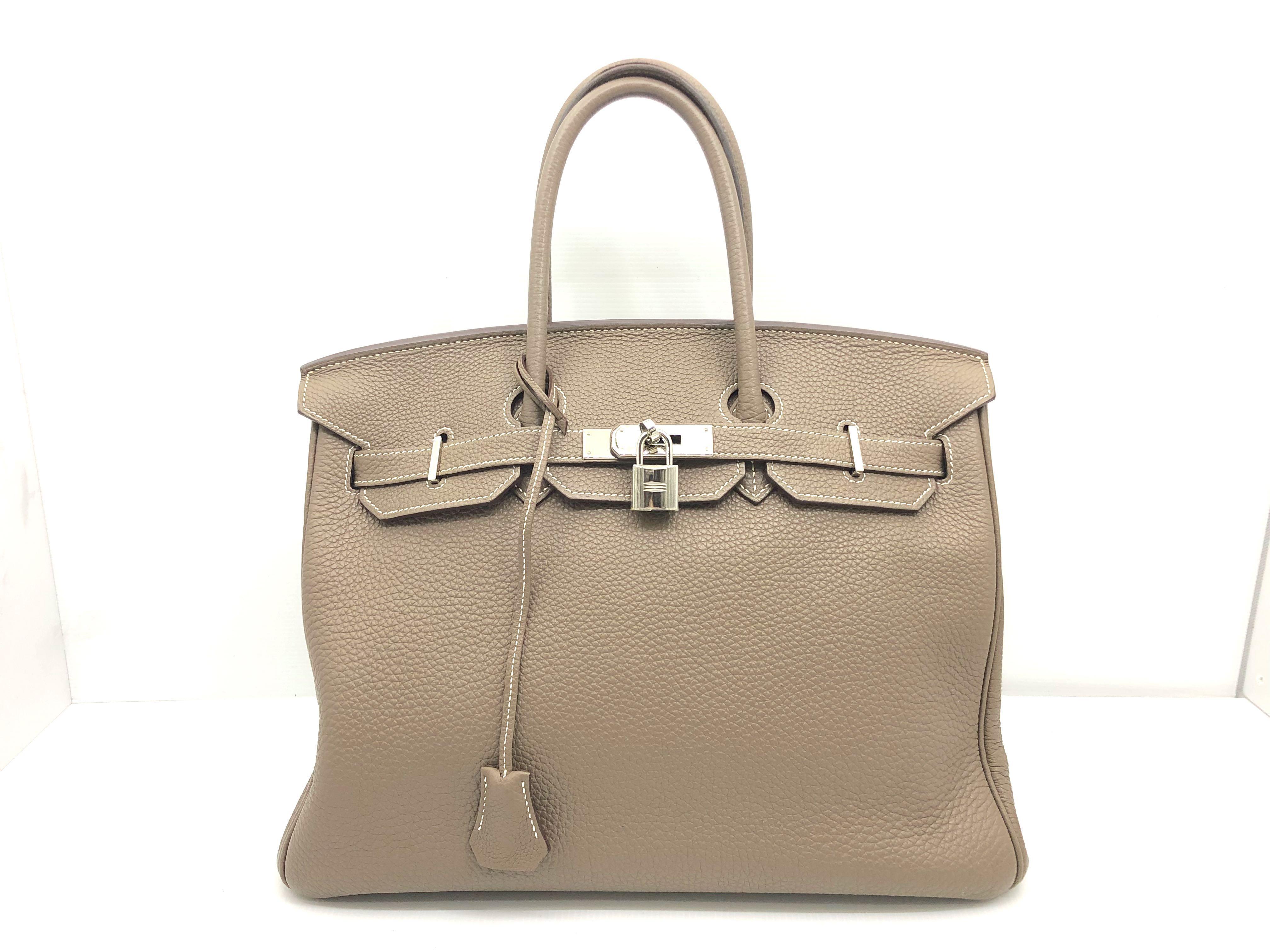 new hermes birkin bag 35 togo etoupe women's purse stores