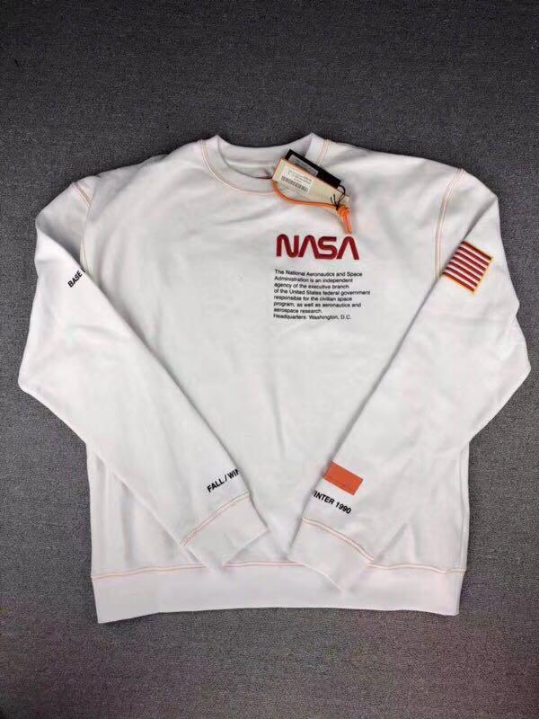 nasa crew neck sweatshirt
