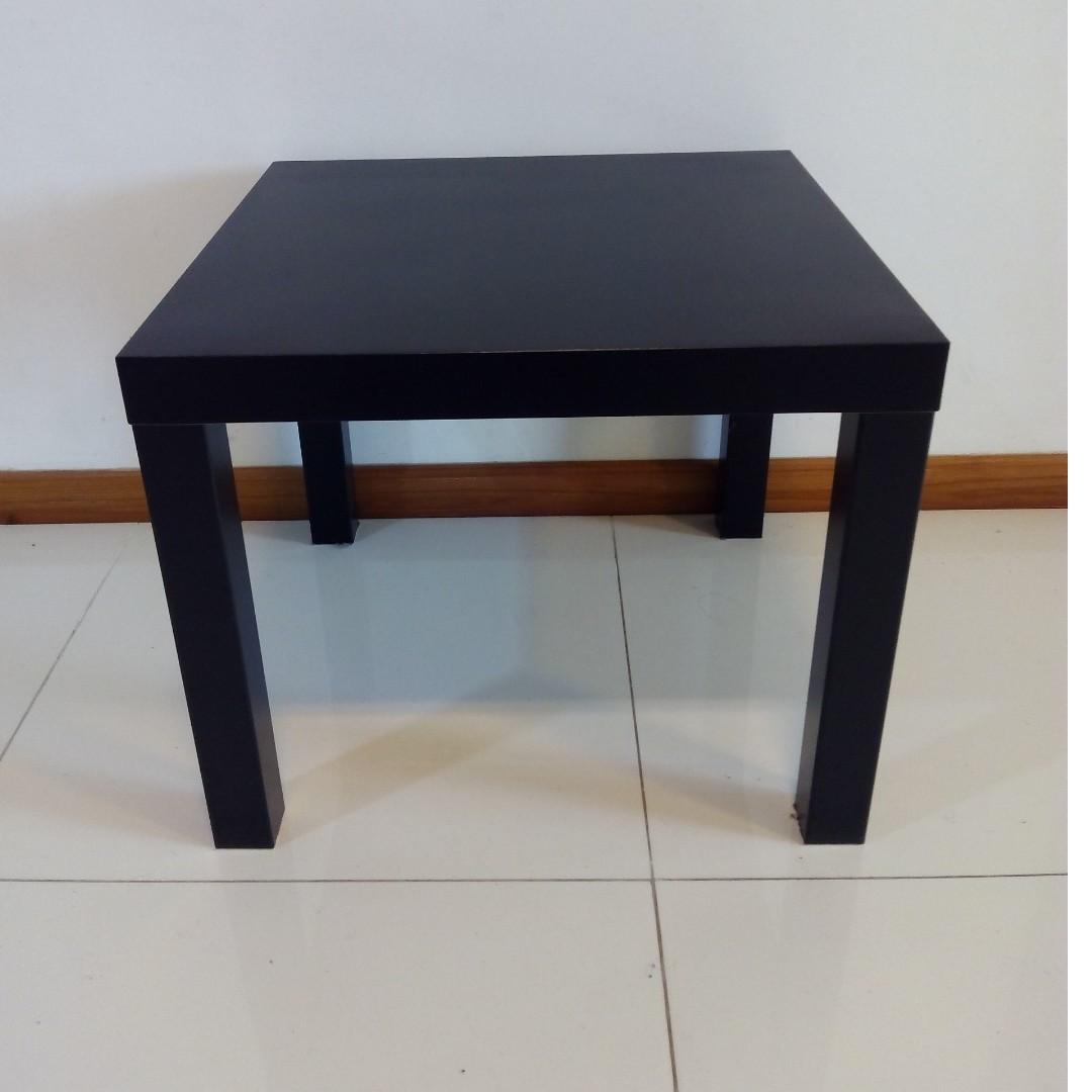 Ikea Lack Side Table Black Furniture Tables Chairs On Carousell