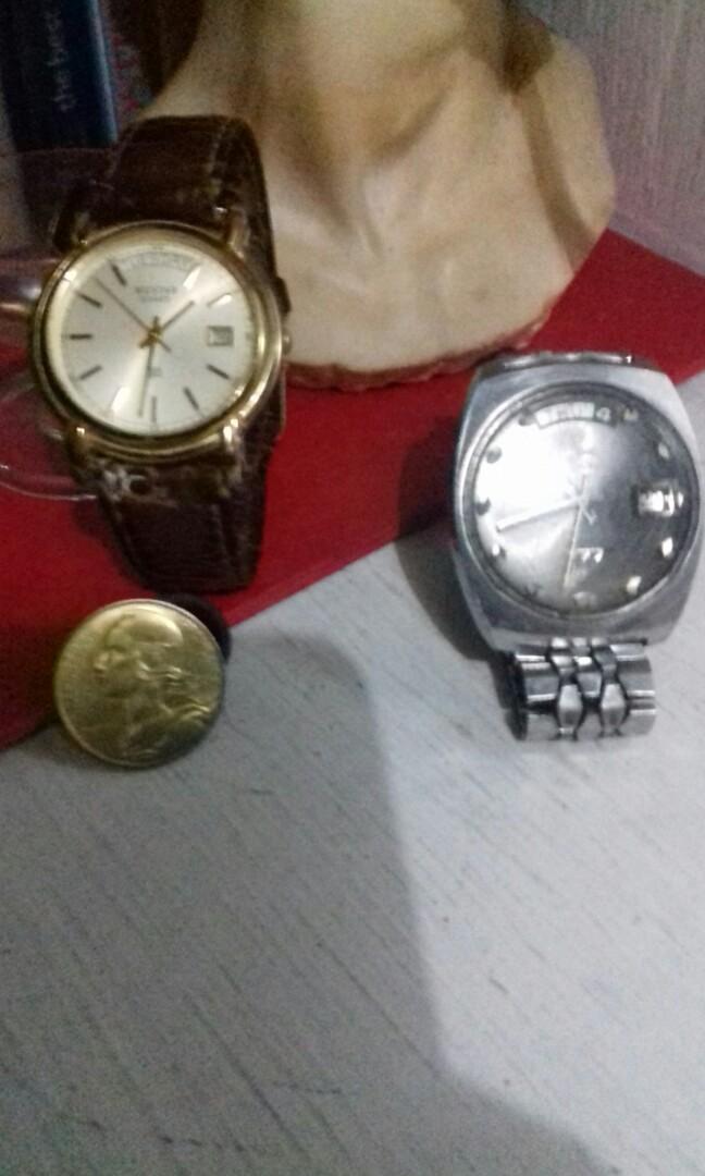 Jual 2 Buah Jam Tangan Vintage Original Antik Jam Perhiasan Di Carousell