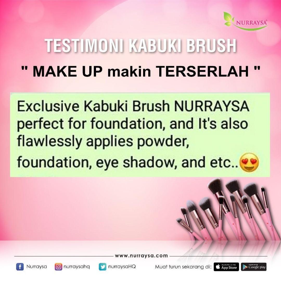 Kabuki Brush Set with rollup pouch), Women's Fashion, Jewelry