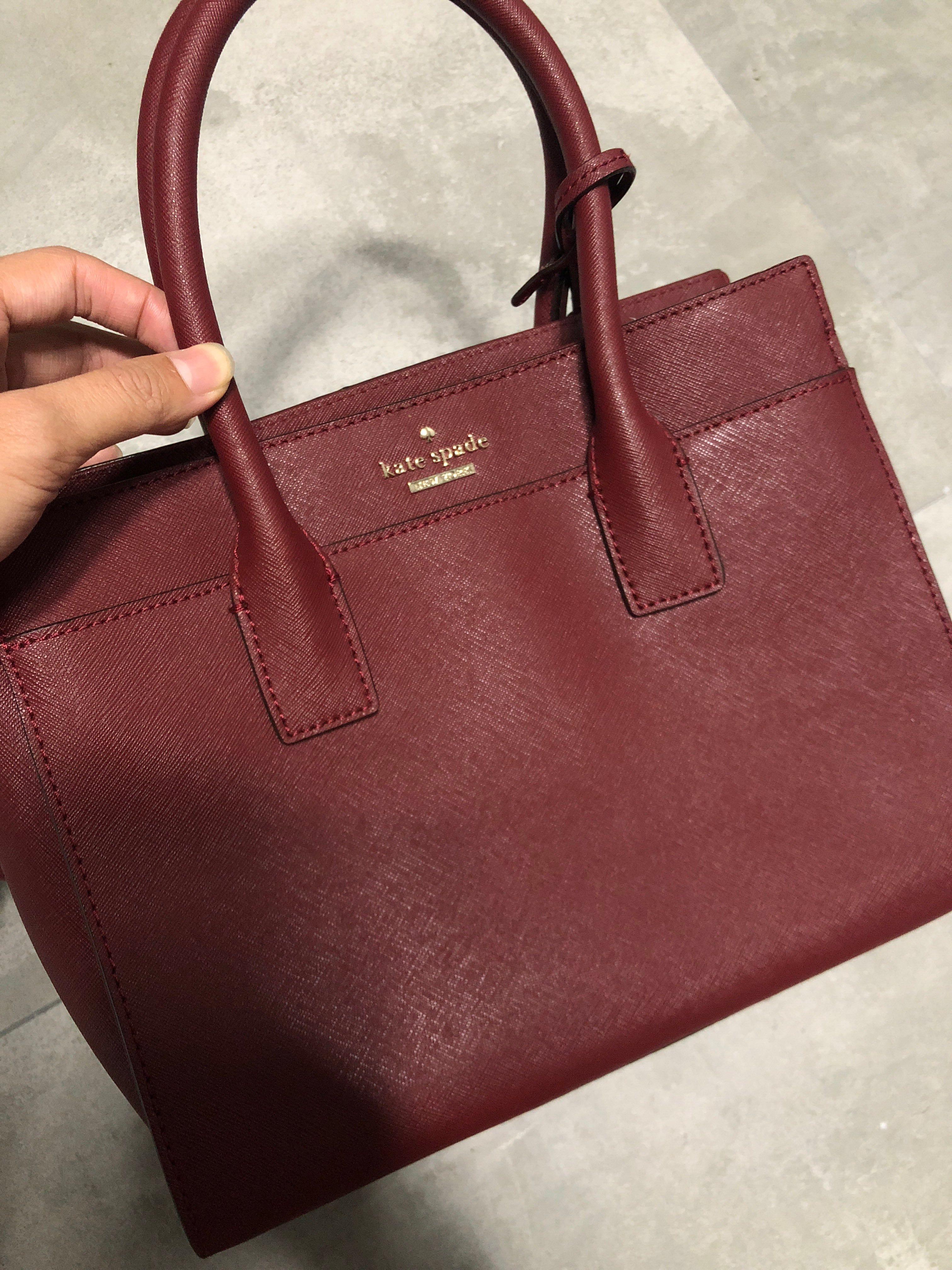 kate spade burgundy crossbody