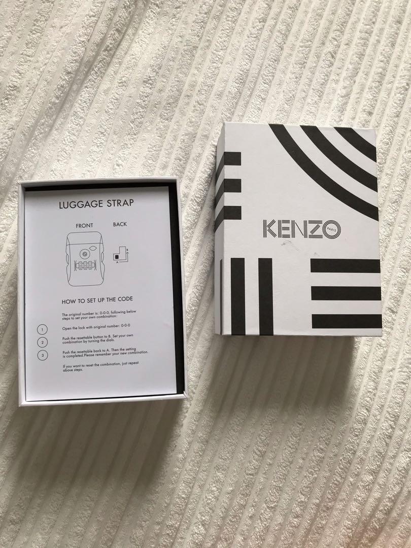 Kenzo Luggage Strap, Hobbies & Toys, Travel, Luggage on Carousell