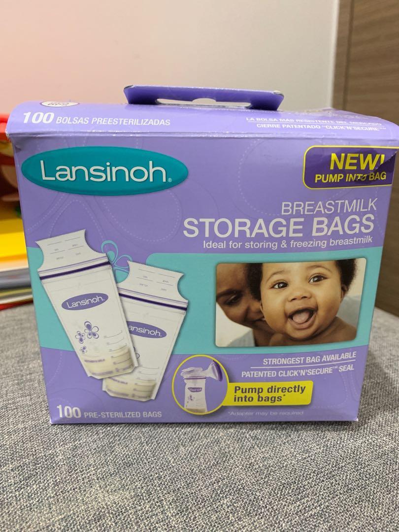 lansinoh storage bags 100 count