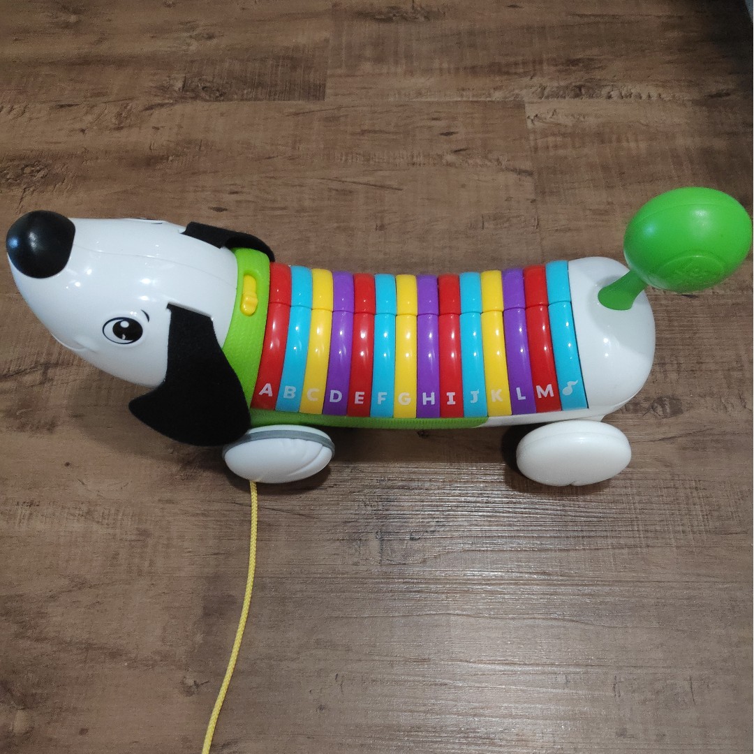 pull along alphabet dog