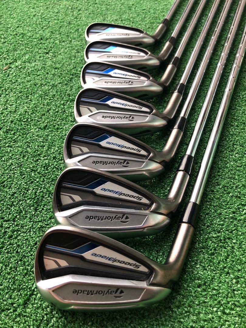 taylormade speedblade iron set