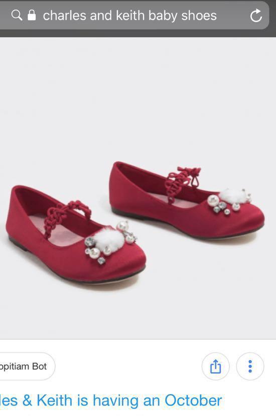 Little charles and keith shoes Clearance