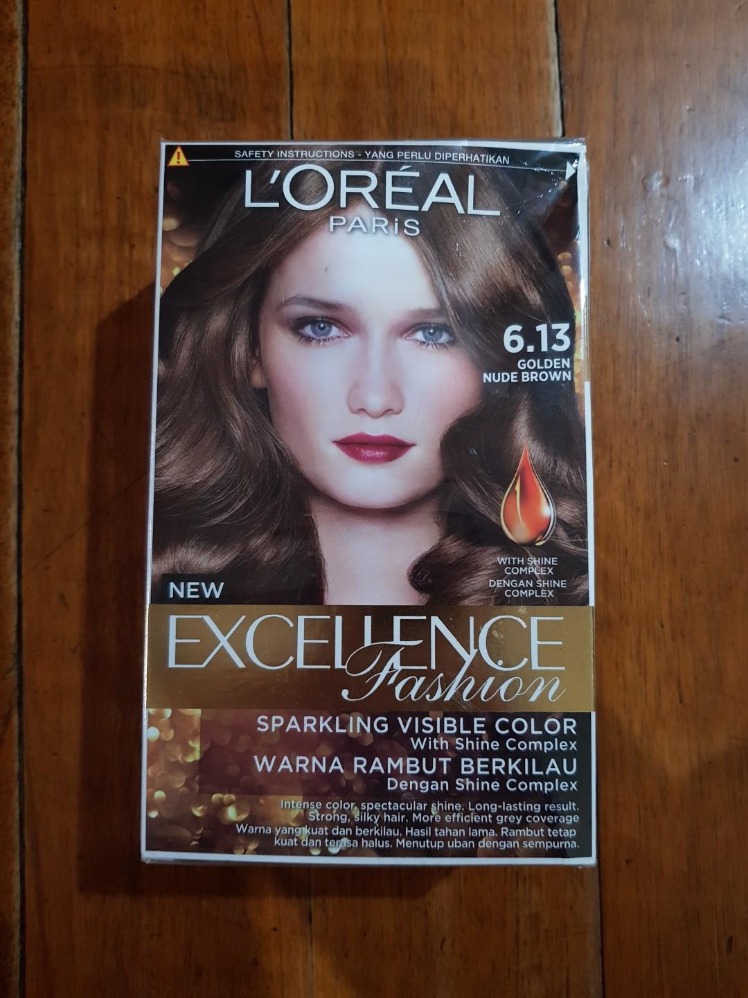 Loreal Paris Golden Nude Brown Hair Color Beauty Personal Care Hair