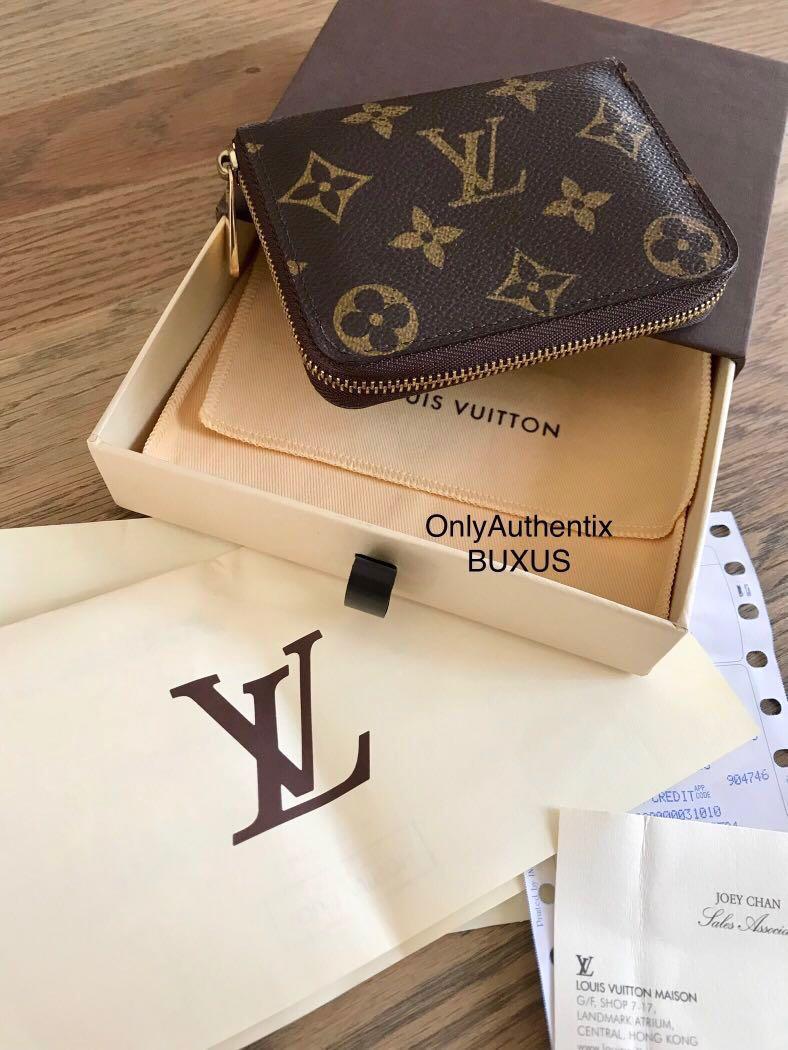 LV Louis Vuitton Zip Wallet Monogram, Luxury, Bags & Wallets on 