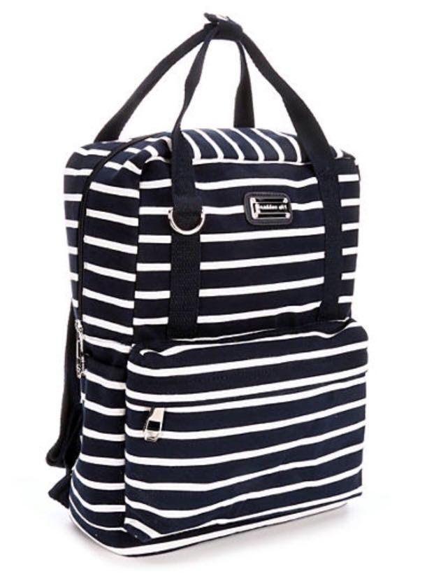 madden girl backpack striped