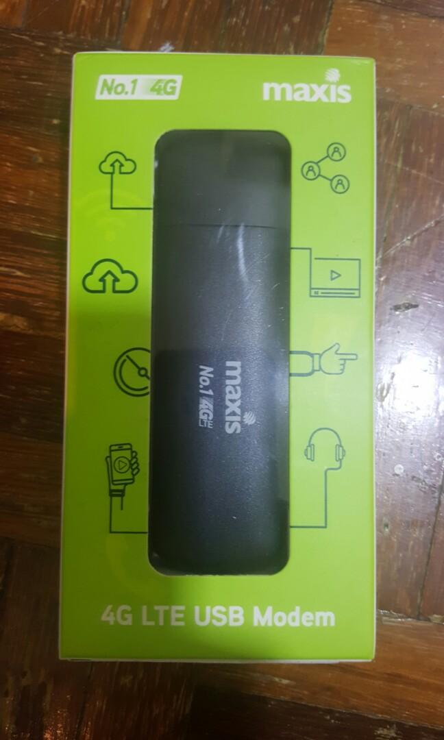 Maxis Zte 4g Lte Usb Modem Electronics Computers Others On Carousell