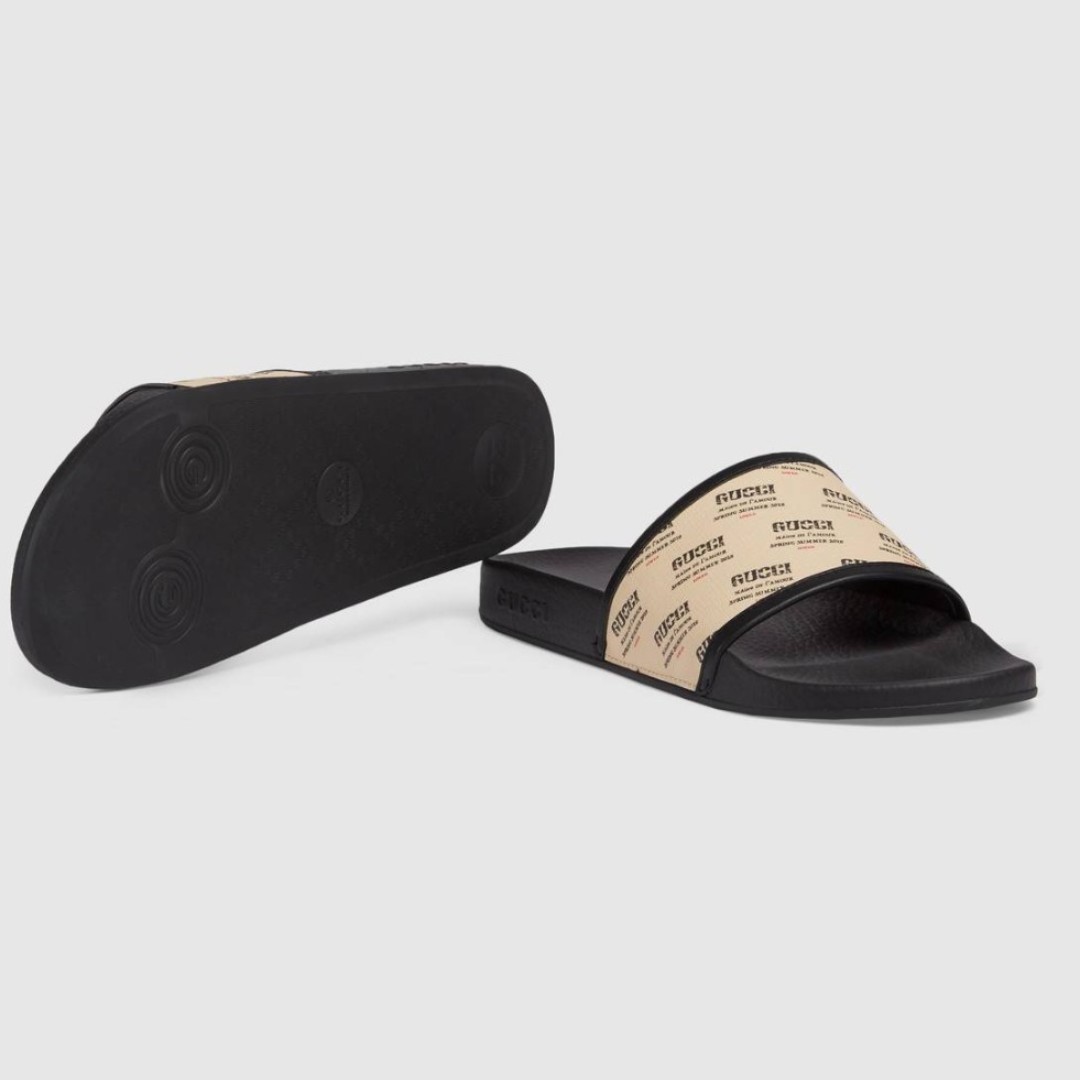 gucci stamp slides