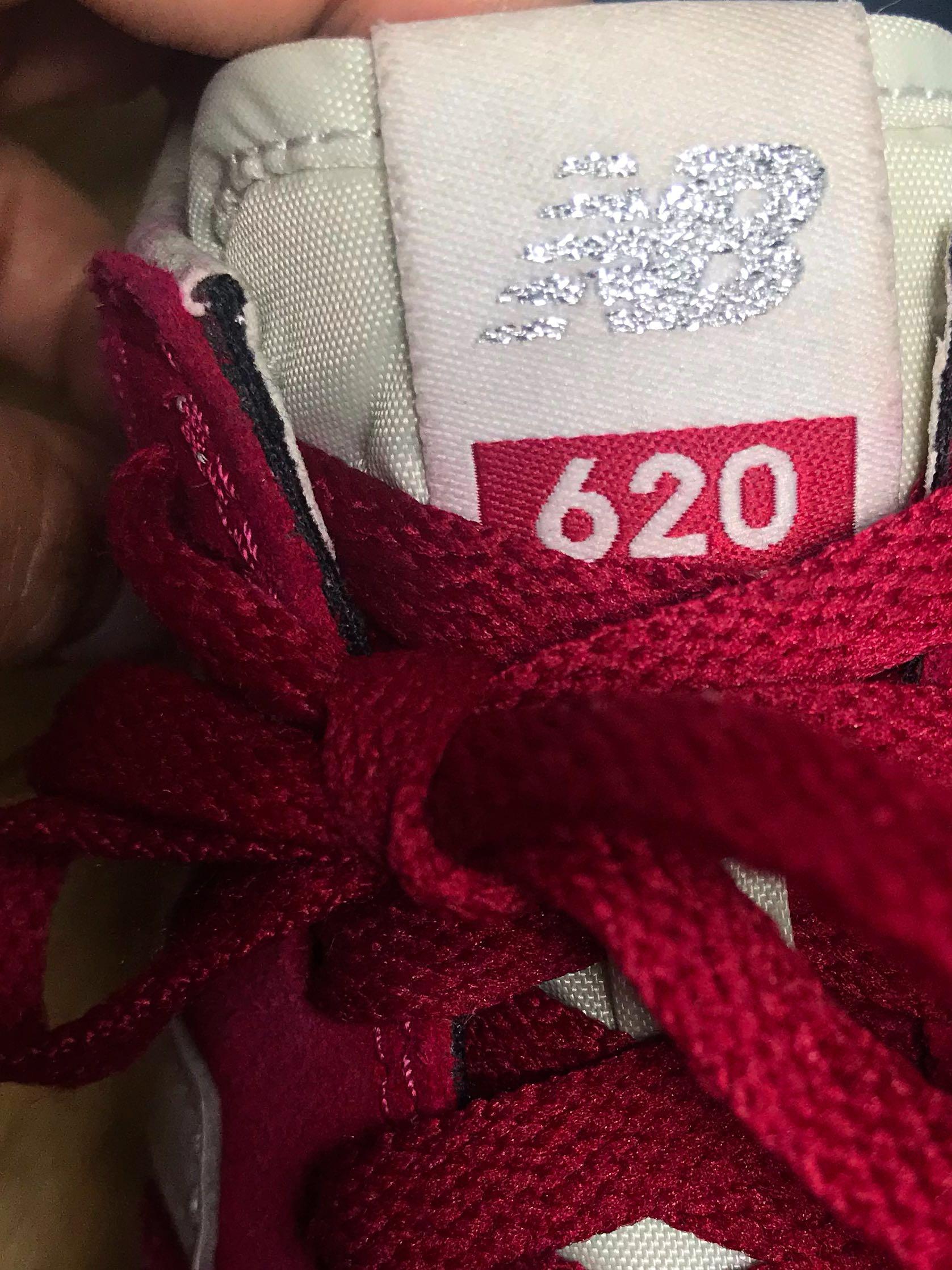 new balance 620 maroon