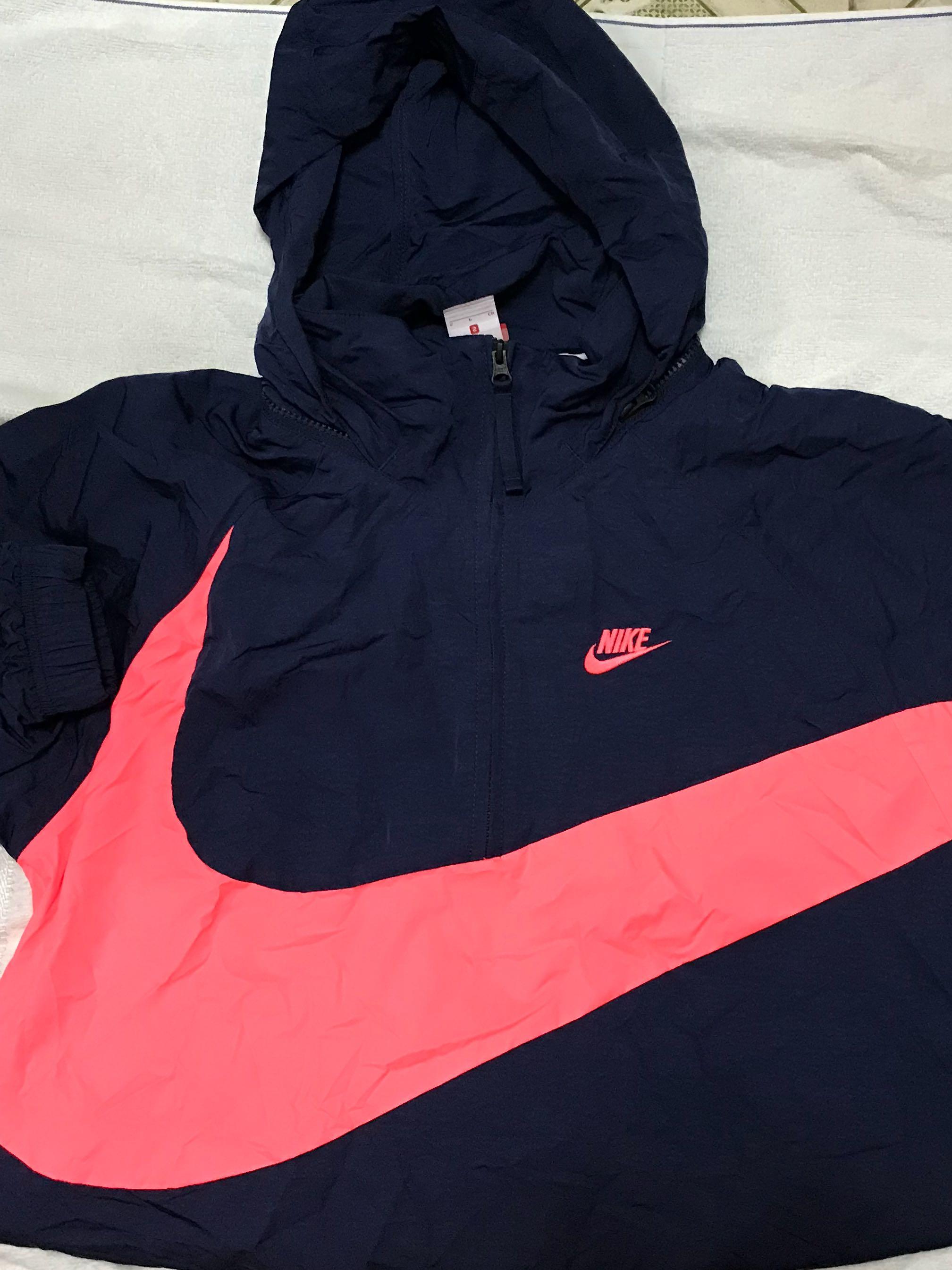 nike big swoosh anorak jacket