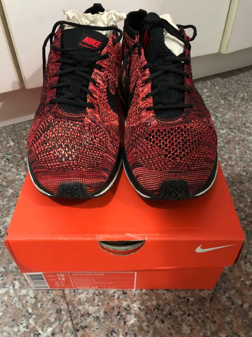 flyknit racer fire rooster