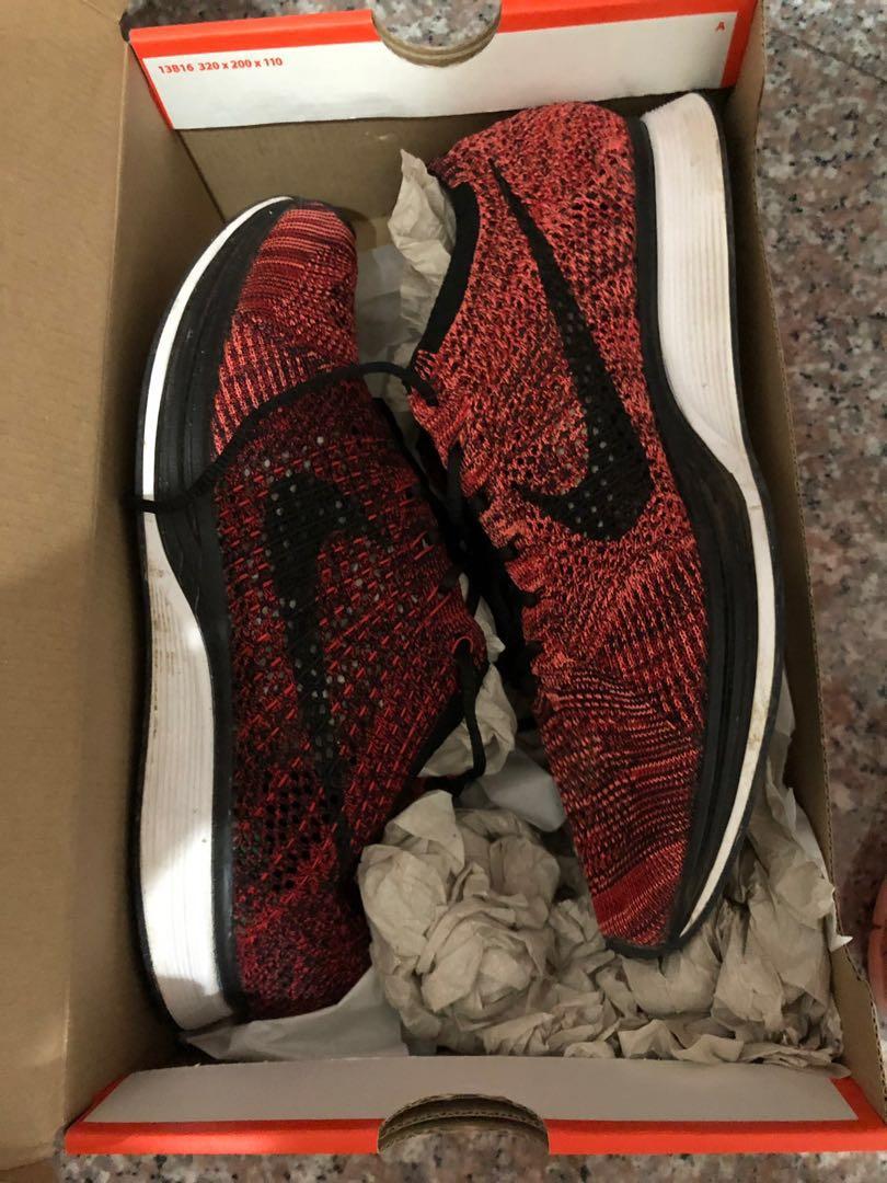 flyknit racer fire rooster