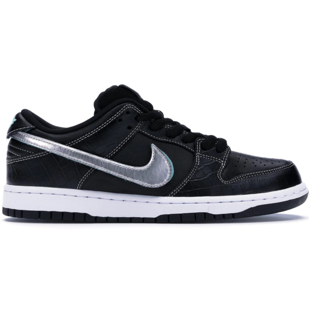 Nike SB Dunk Low Pro Diamond Supply Co Black Diamond Skate Shoe BV1310 001 Men s Fashion Footwear Sneakers on Carousell