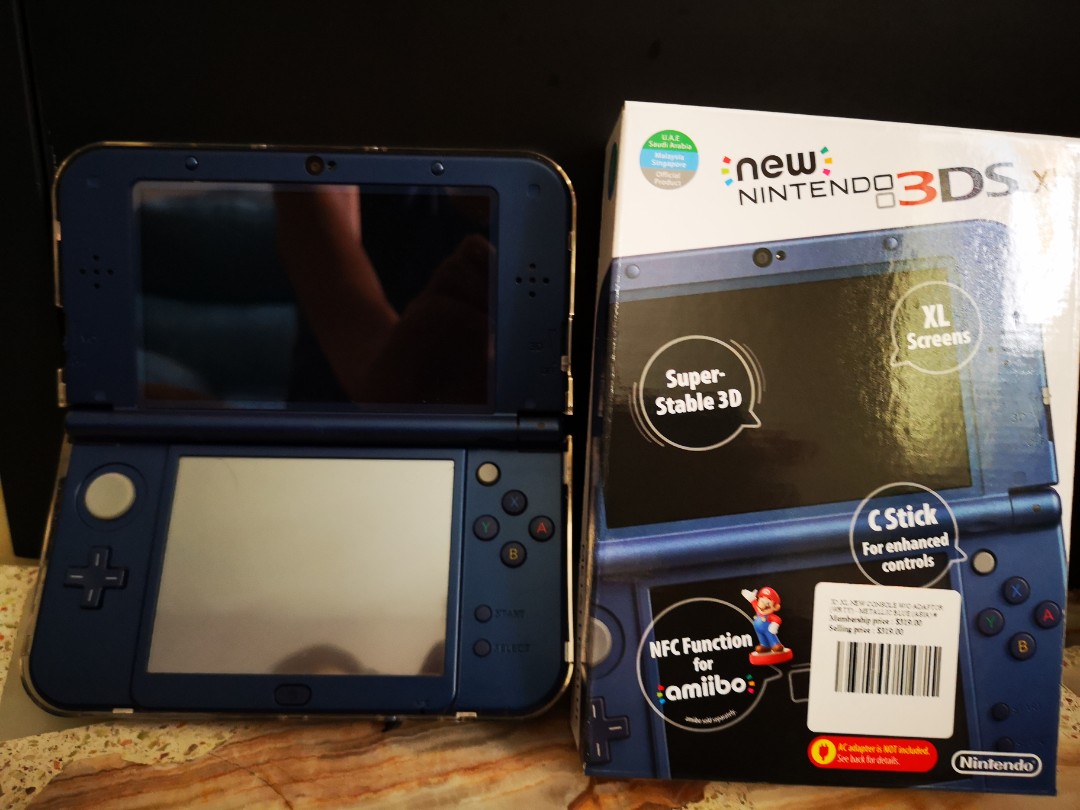 3ds metallic blue