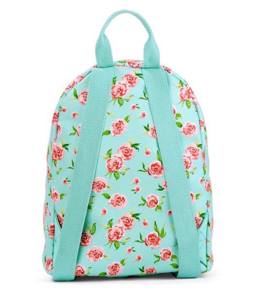 No boundaries mint floral dome backpack discount