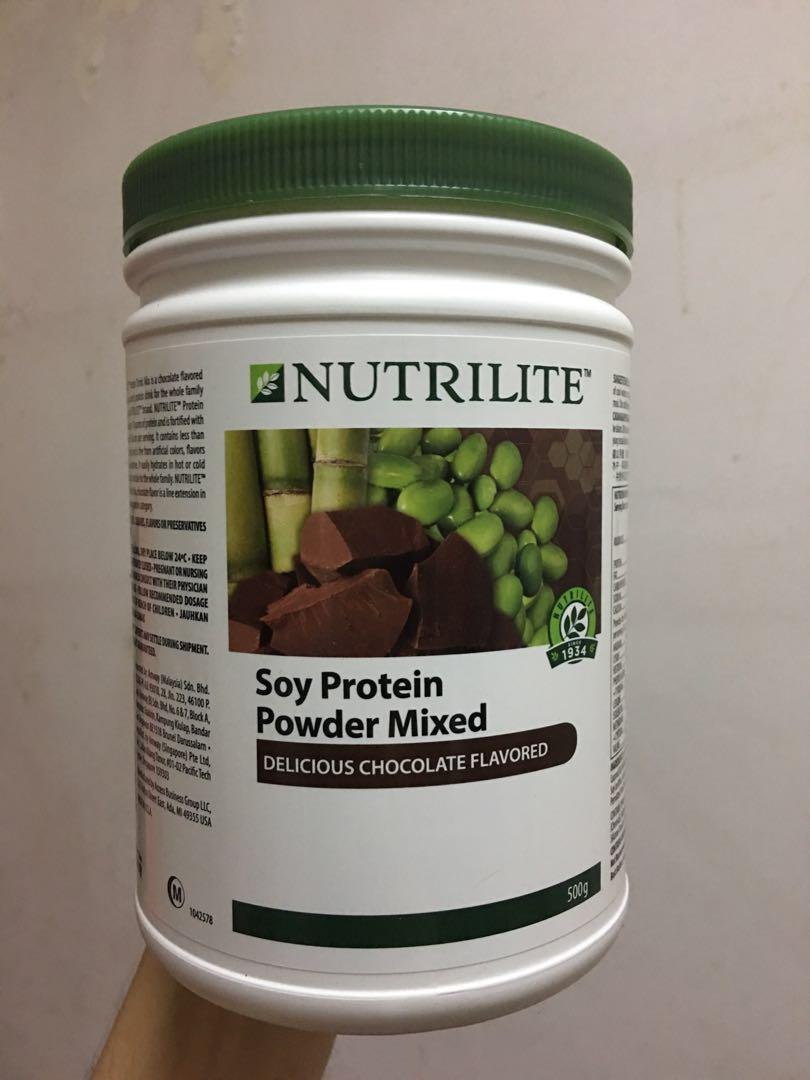 NUTRILITE Soy Protein Powder Mixed Chocolate, Food & Drinks, Beverages