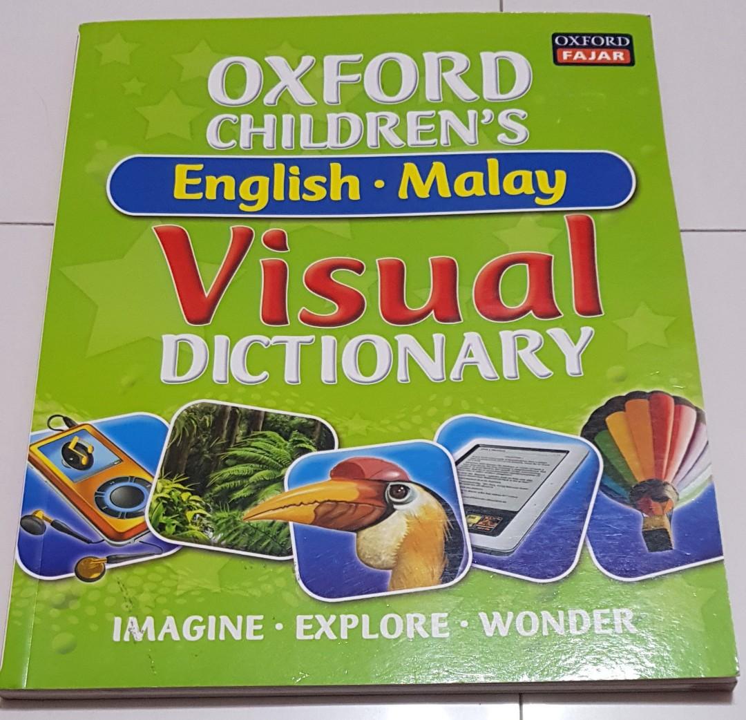 Oxford Children S English To Malay Visual Dictionary Books