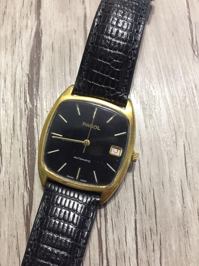 Pagol Automatic Date (Category: Watches) located in Singapore. Submitted by olduncleben (Listing ID 201460436, Image 1). Description: Movement: Winding Size: 32mm without crown +69/L.