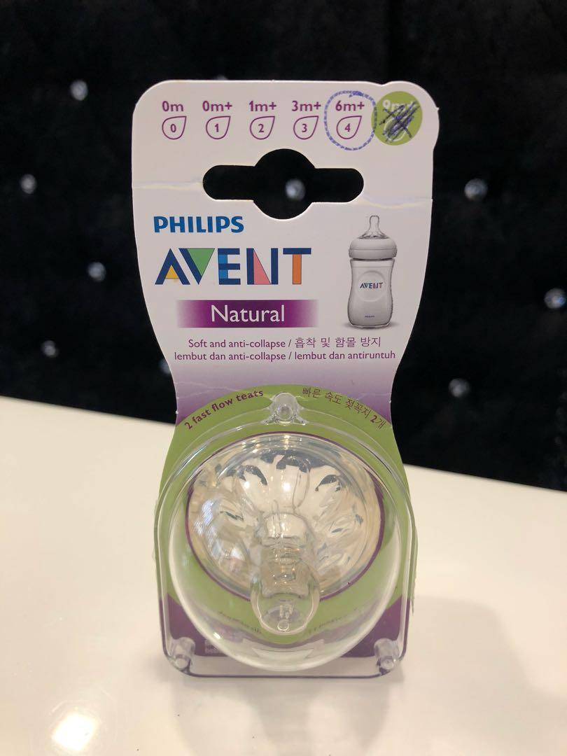 philips avent natural teats size 4