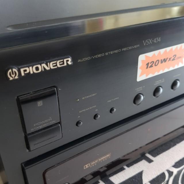 Pioneer Receiver VSX-434, Audio, Soundbars, Speakers & Amplifiers on ...