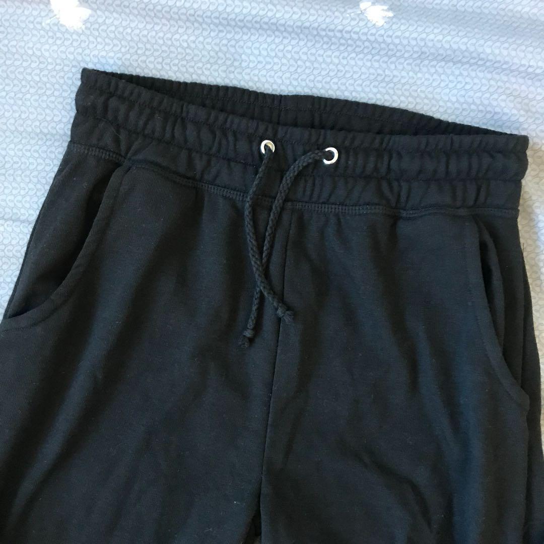 primark black joggers