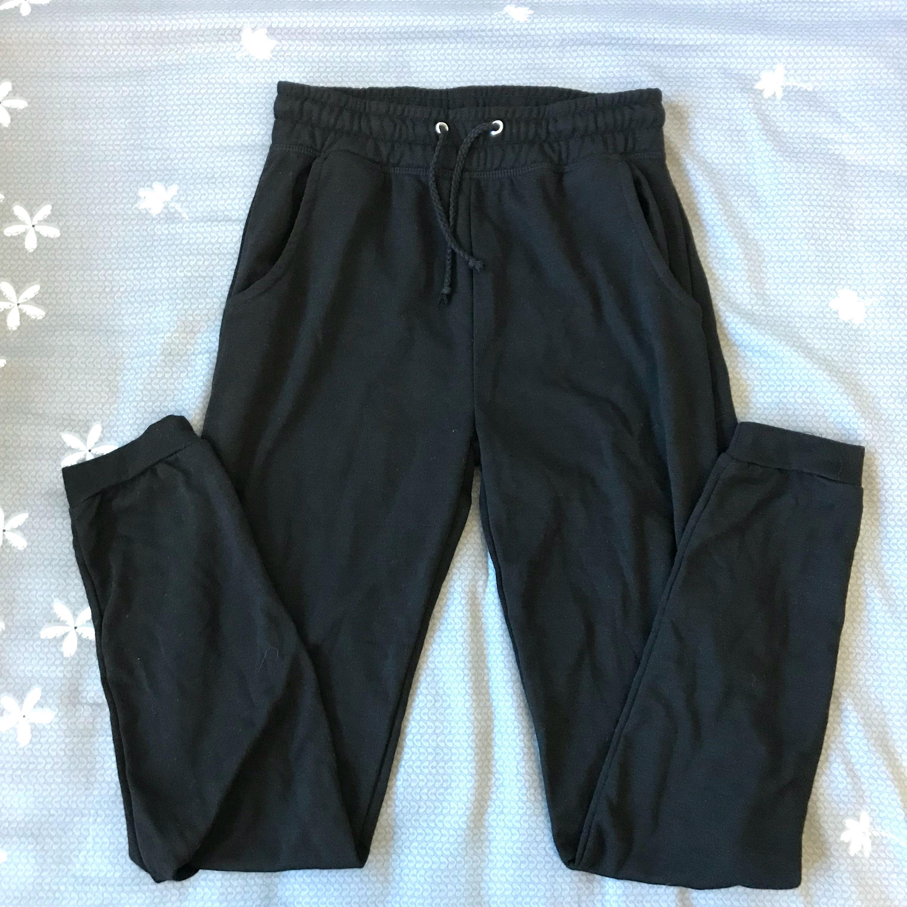 primark black joggers