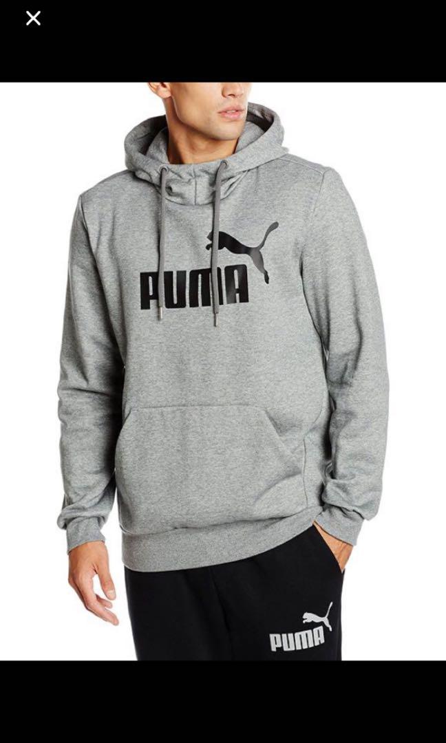 puma gray hoodie