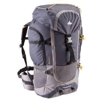 Quechua rucksack 70l top