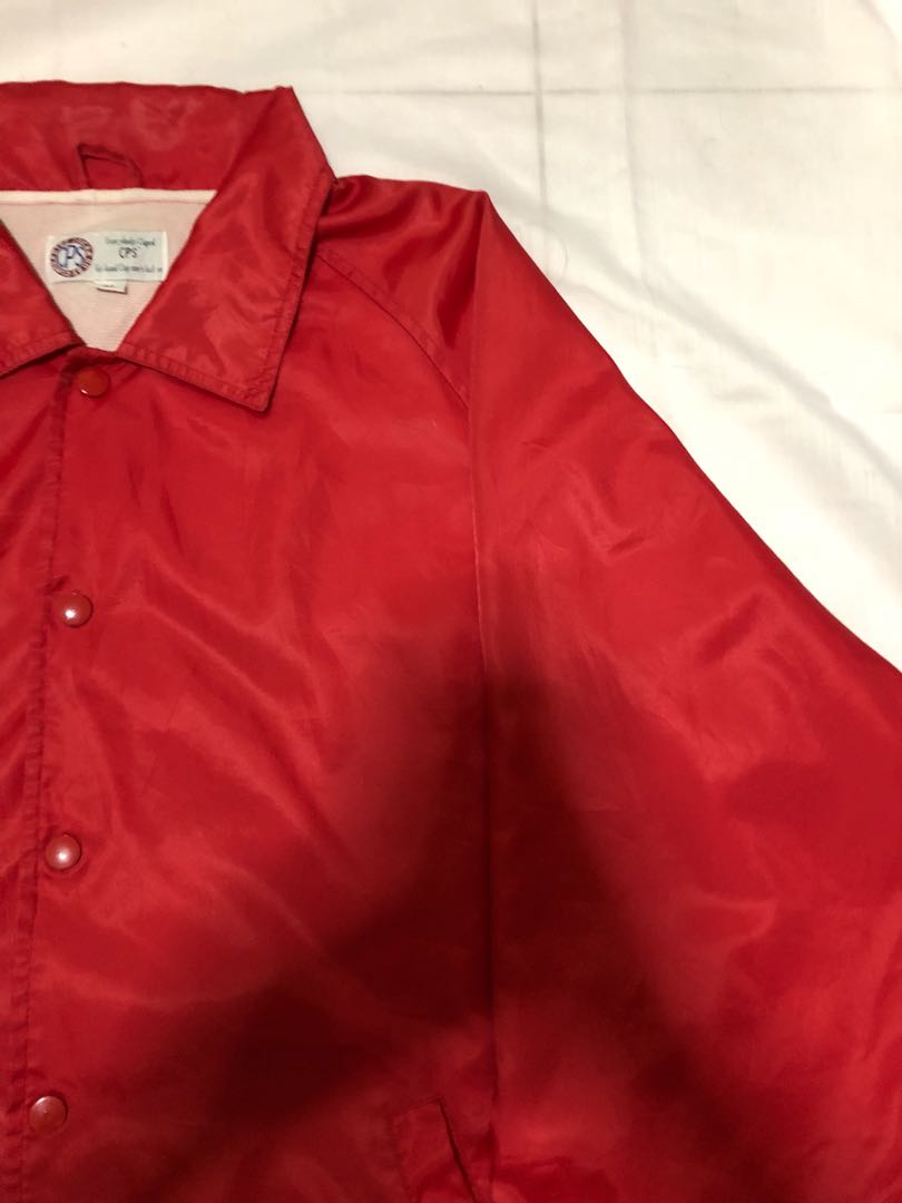 Red coach clearance jacket