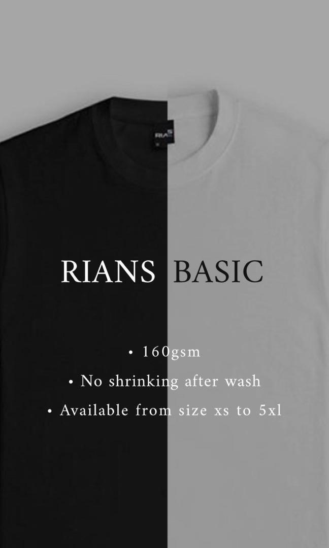 rians basic t shirt