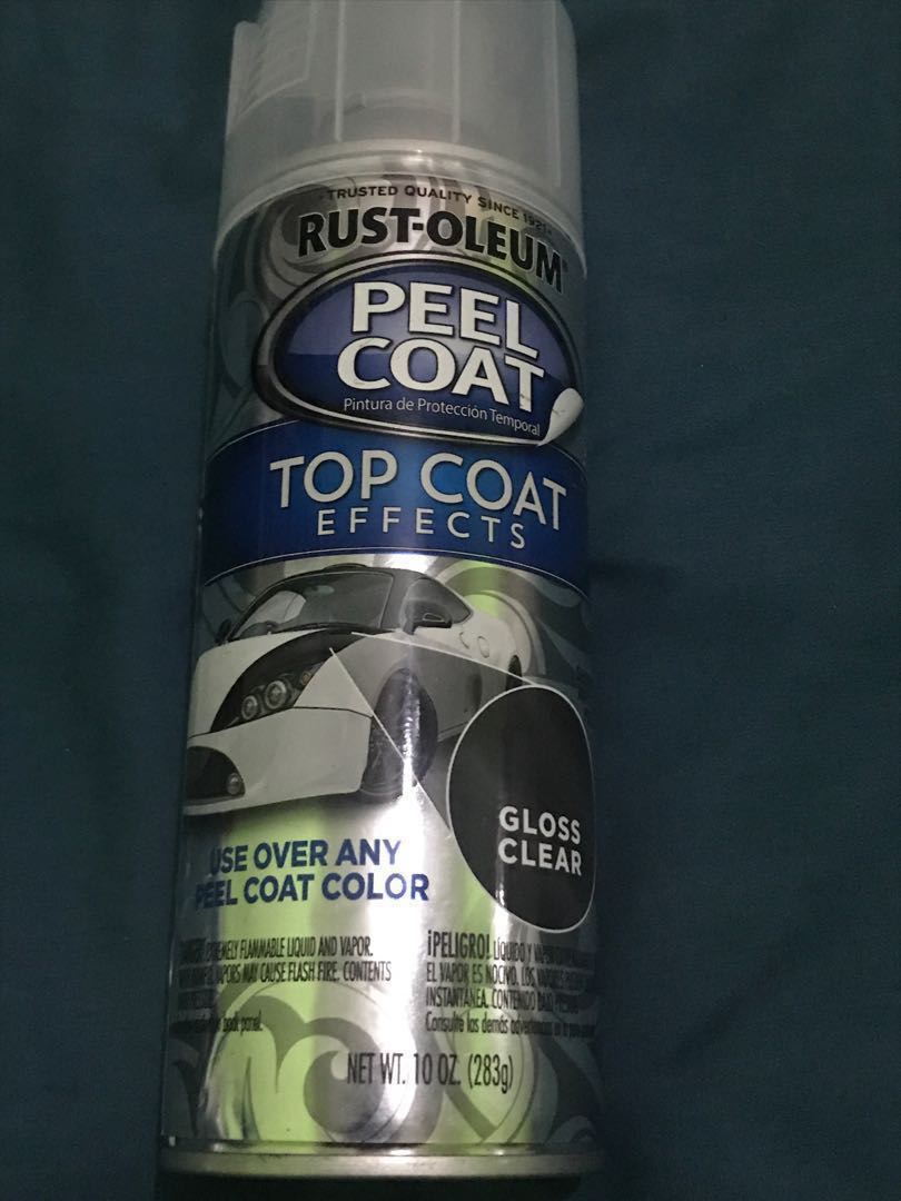 Rust oleum peel coat gloss clear clearance