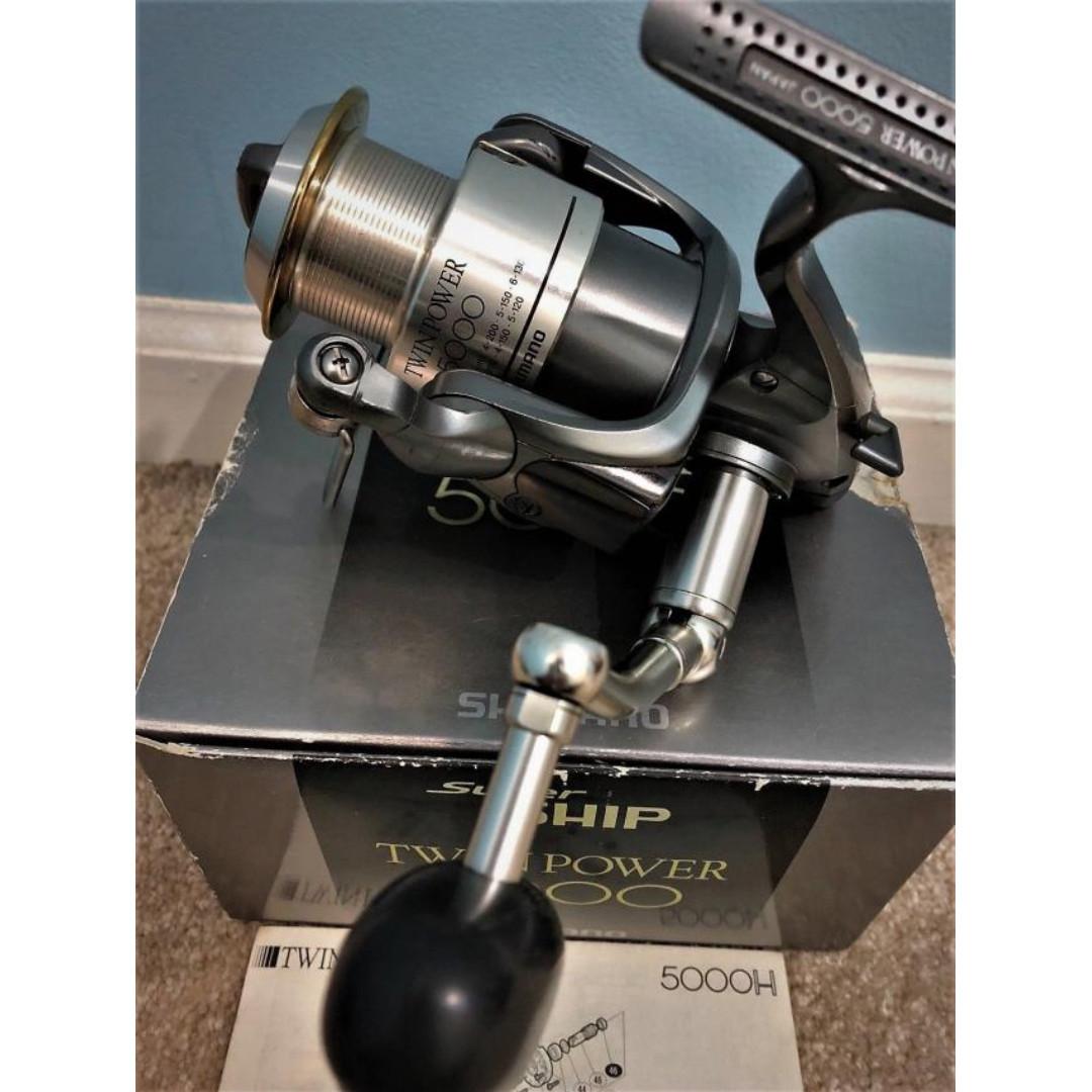 Shimano Saragosa SW 5000 Fishing Reel, Sports Equipment, Fishing on  Carousell