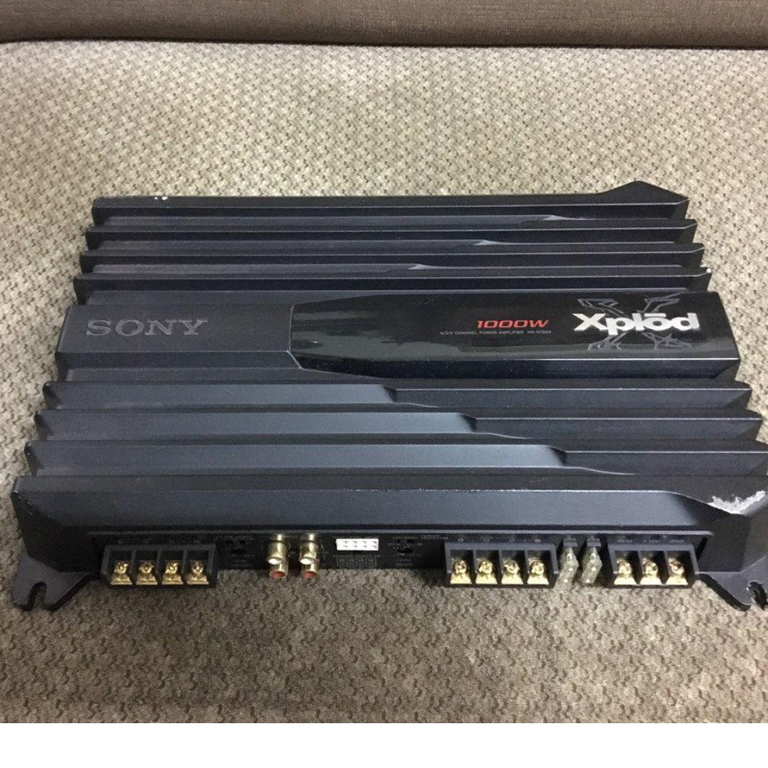 SONY XPLOD (1000W) Amplifier (Original), Auto Accessories on Carousell