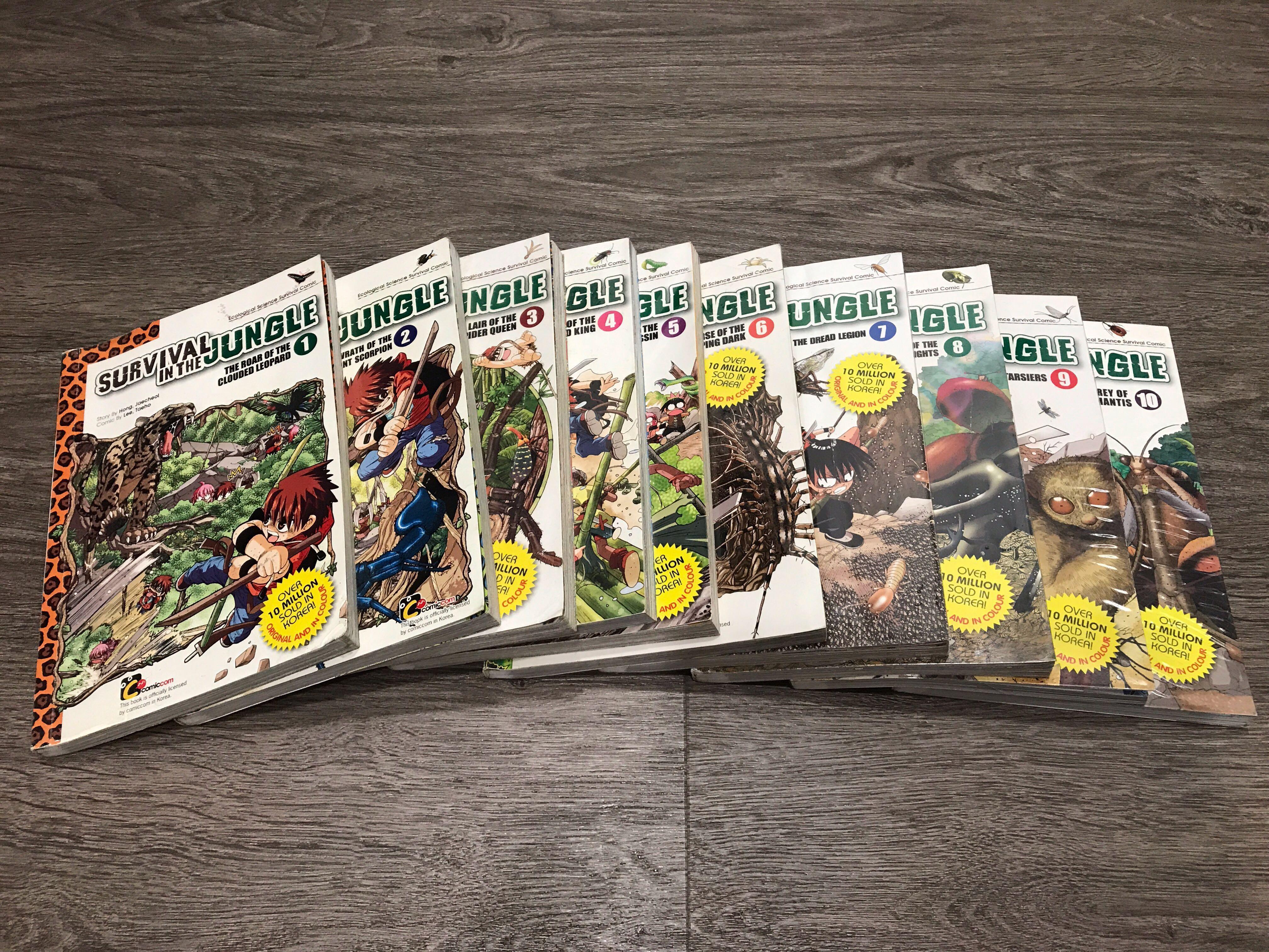 Survival In The Jungle Series 1 10 Books Stationery Comics Manga On Carousell Survival In The Jungle Series 1 10 Books Stationery Comics Manga On Carousell