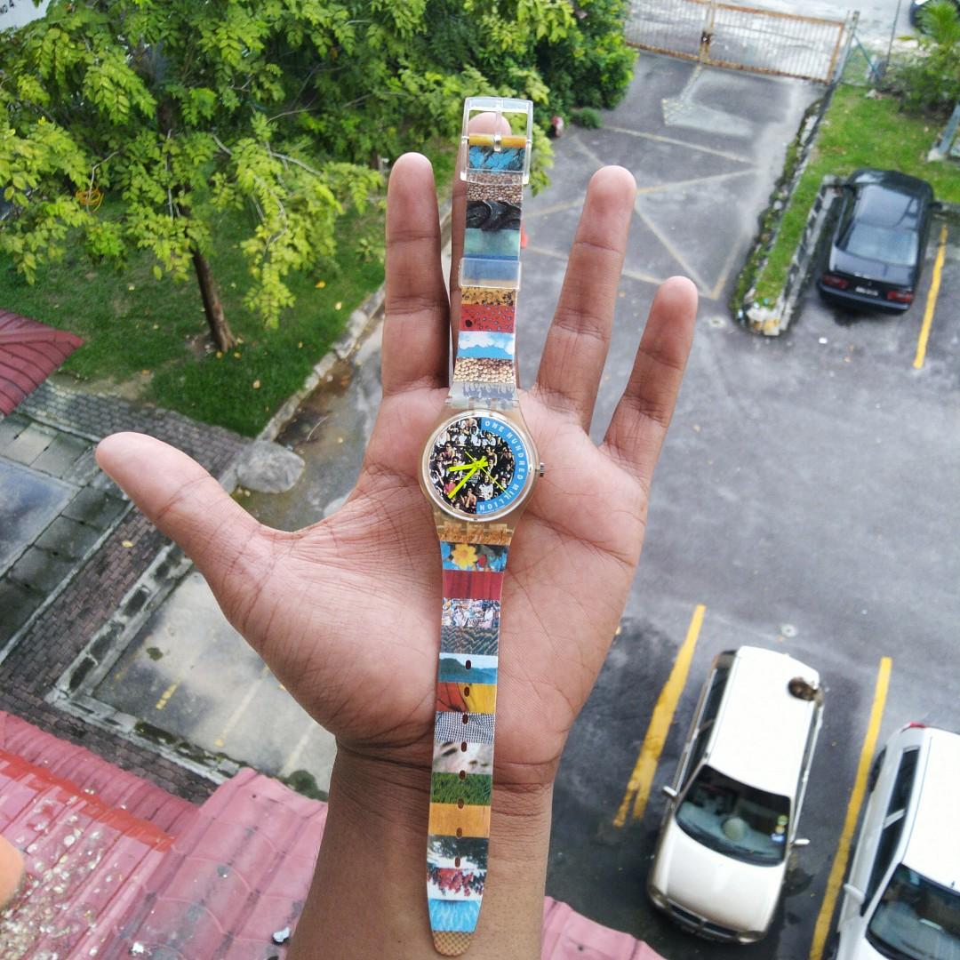 Swatch one hundred million Men s Fashion Watches