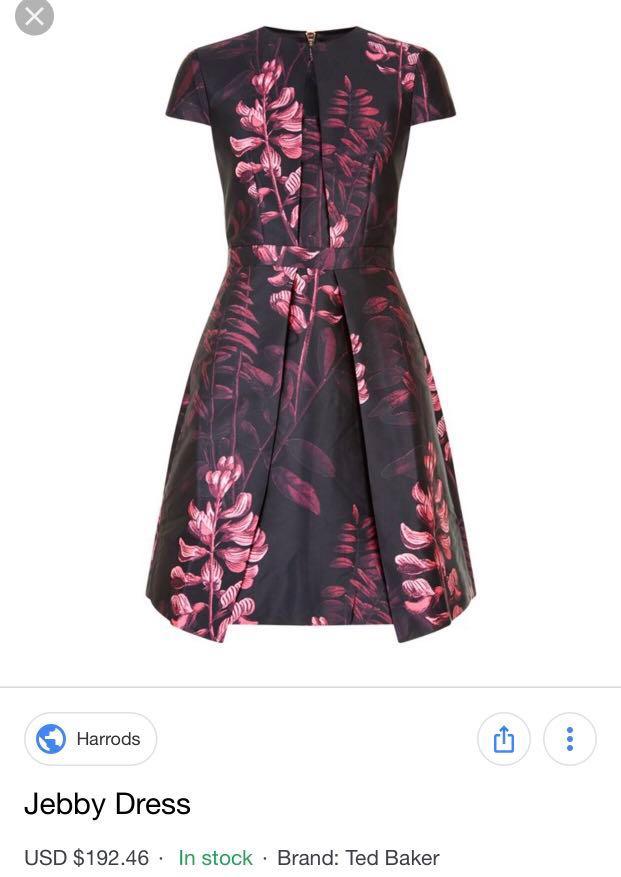 ted baker jebby dress