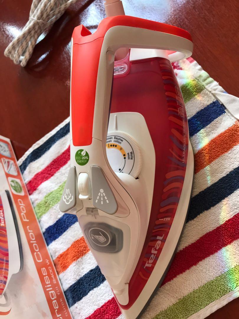 Tefal Steam Iron, TV & Home Appliances, Irons & Steamers on Carousell