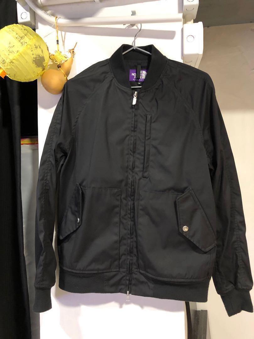 north face purple label mountain wind parka