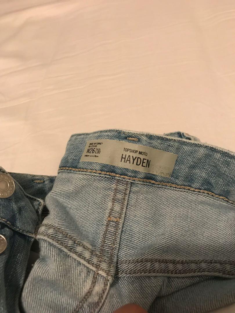 Topshop Hayden jeans Women s Fashion Clothes on Carousell