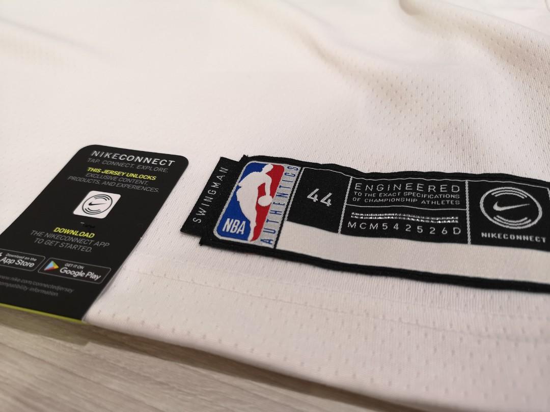 Nike OVO Toronto Raptors Kawhi Leonard City Edition Swingman NBA Jersey Sz  44