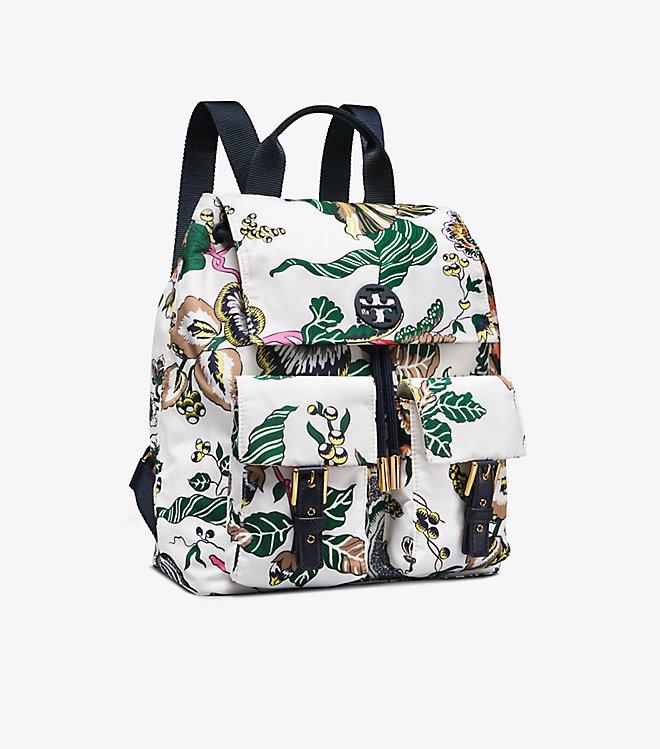 Tory Burch Tilda Nylon Flap Backpack Women s Fashion Bags Wallets Cross body Bags on Carousell