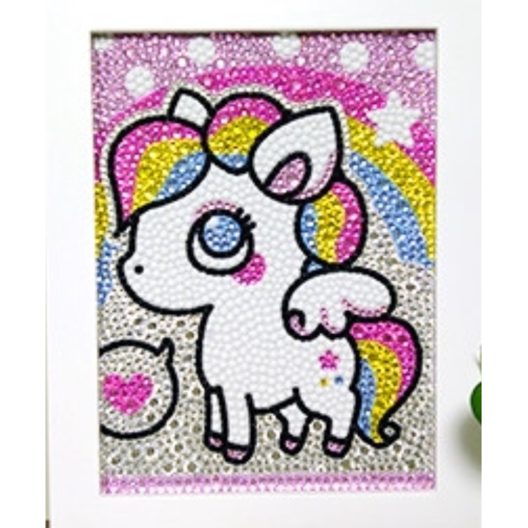 Unicorn Diamond Art Design Craft Others On Carousell