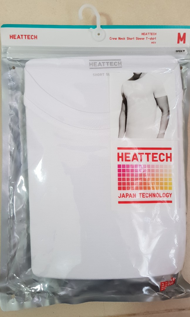 Heattech short sleeve sales