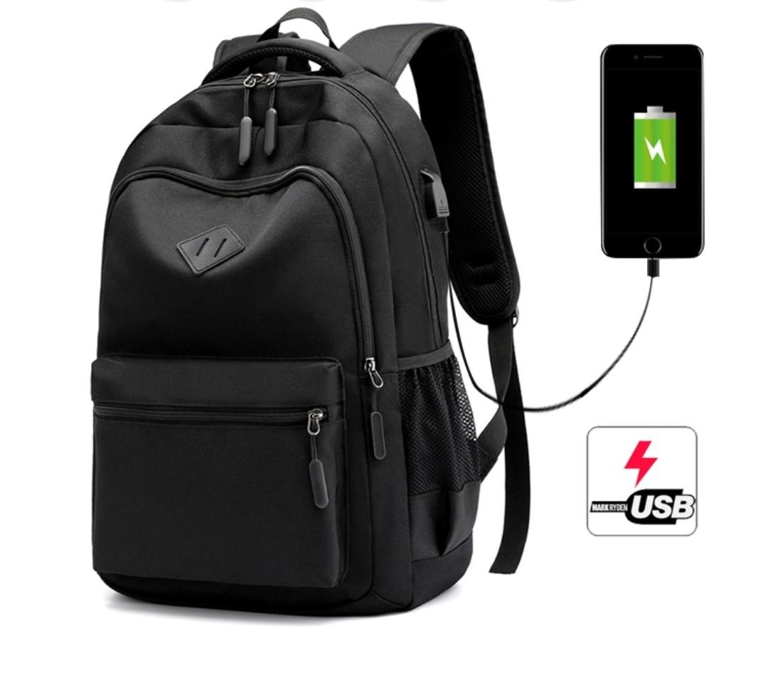 Charger top school bag