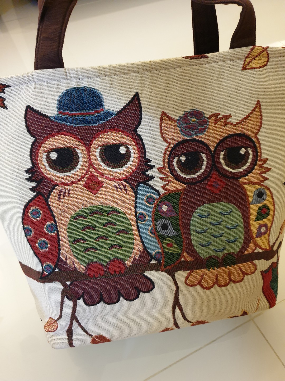Owl sales print bag