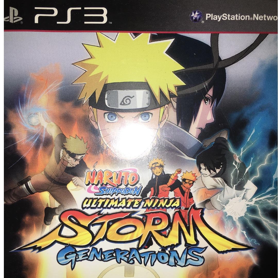 Used Ps3 Naruto Shippuden Ultimate Ninja Storm Generations Toys Games Video Gaming Video Games On Carousell